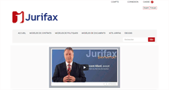 Desktop Screenshot of jurifax.com